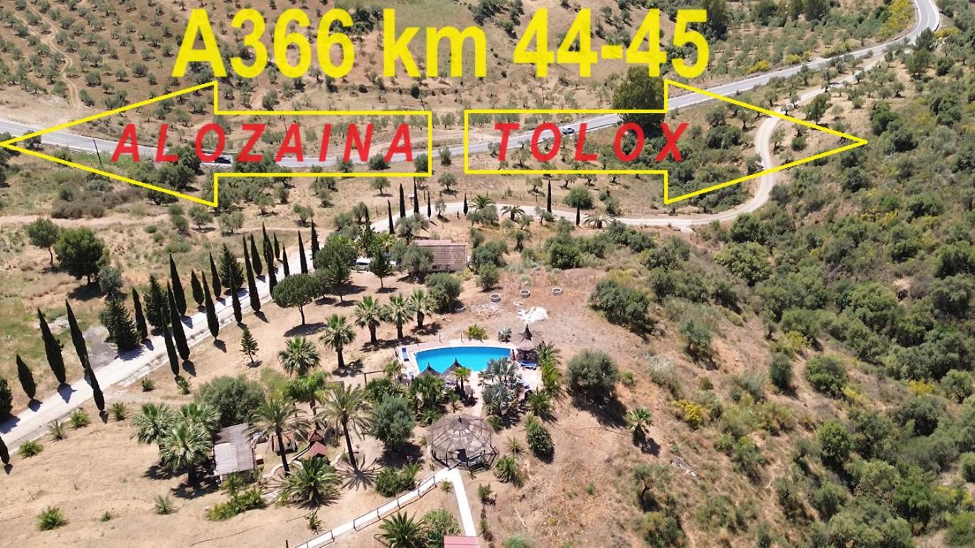 Castle Tower Ground Floor Apartment In Rural Holiday Park 'Cezanne' Tolox Buitenkant foto